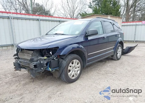 2017 Dodge Journey Se из США, поврежденный, VIN 3C4PDCAB5HT582924